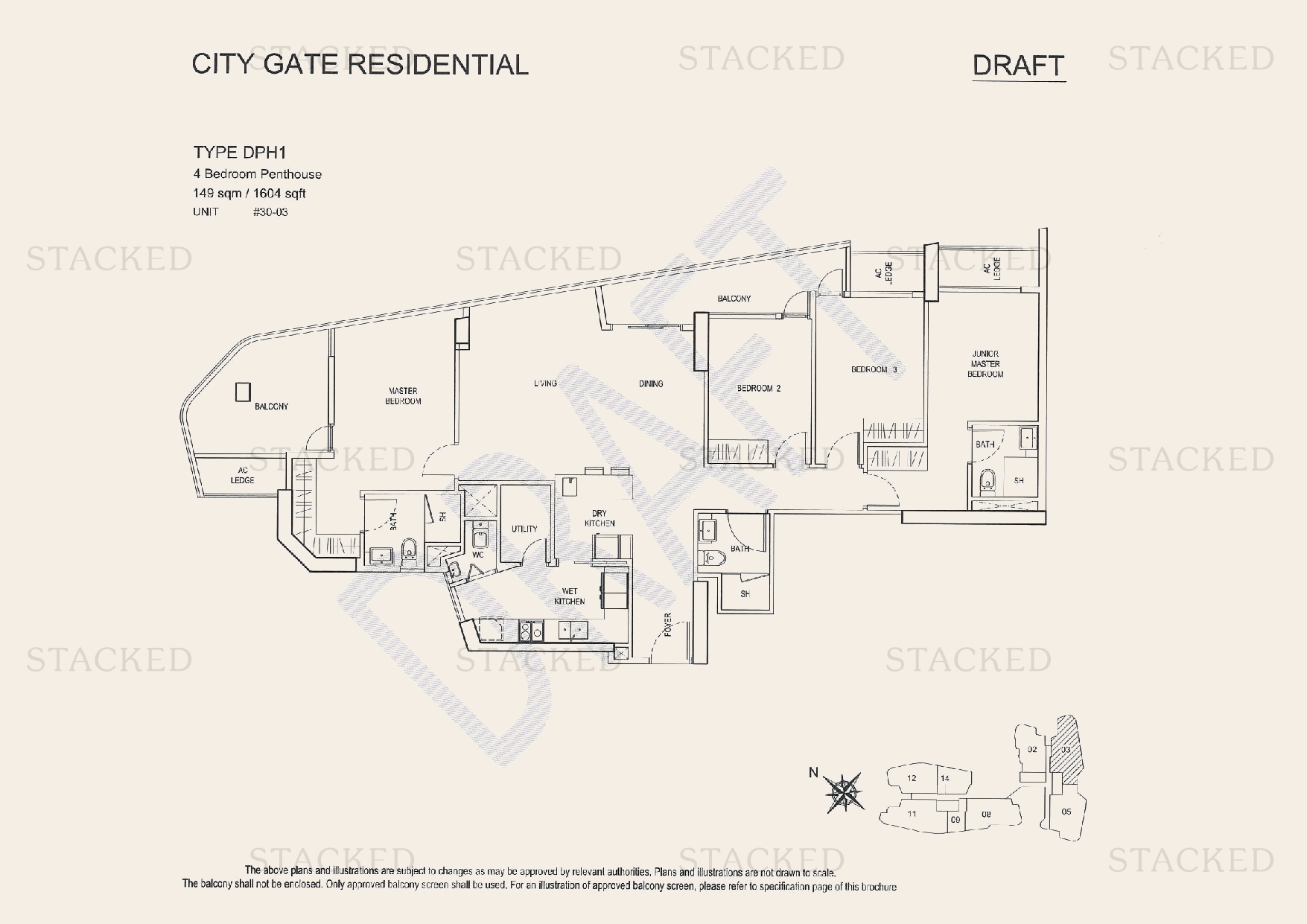 City Gate floor plan